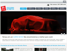 Tablet Screenshot of jrmotors.com.br